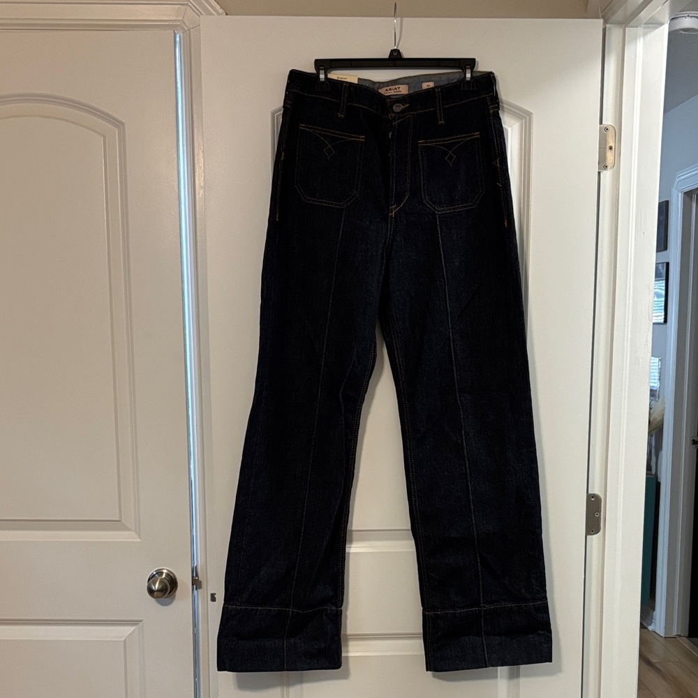 Dark Ariat Wide Leg Jeans